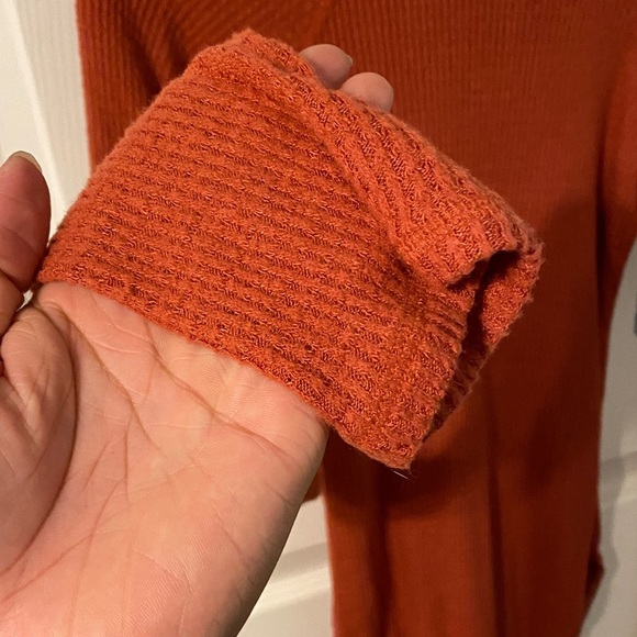 Free People Rosey Brick Knit Top - Picture 4 of 13